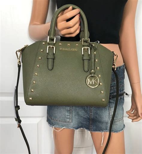 MICHAEL Michael Kors Olive Handbags + FREE SHIPPING